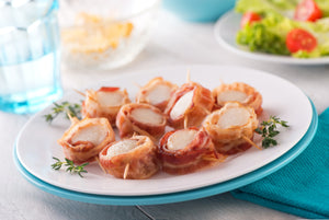 Pétoncles enrobés de bacon de Comeau's, emballage en vrac (surgelés)