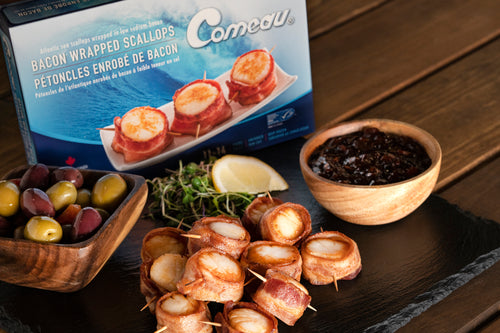 Comeau's Bacon-Wrapped Scallops (Frozen)